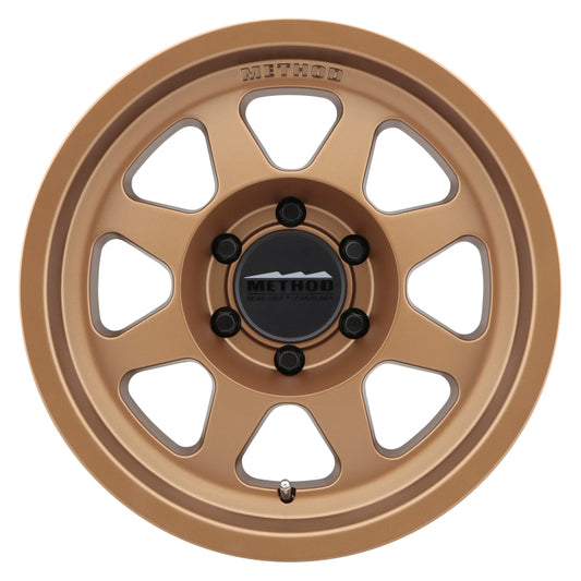 Method MR701 17x9 -12mm Offset 6x5.5 106.25mm CB Method Bronze Wheel