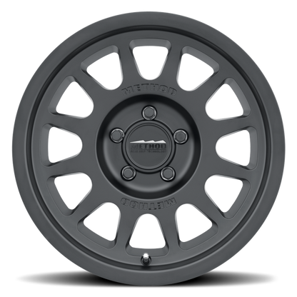 Method MR703 17x8.5 +25mm Offset 5x5 71.5mm CB Matte Black Wheel