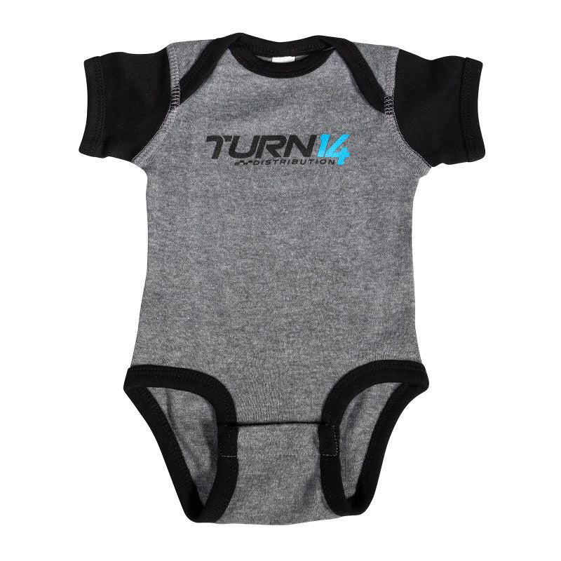 Turn 14 Distribution Baby Onesie - Grey