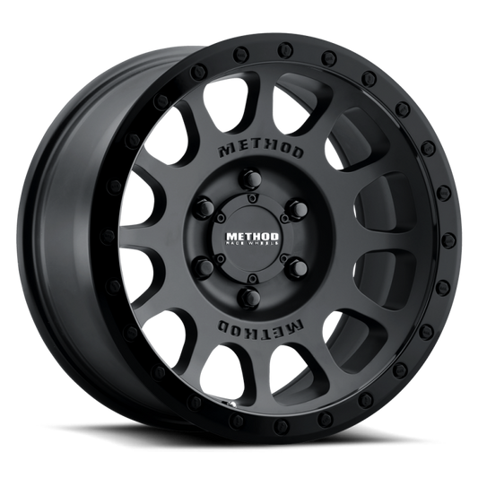 Method MR305 NV 17x8.5 +25mm Offset 6x5.5 108mm CB Double Black Wheel