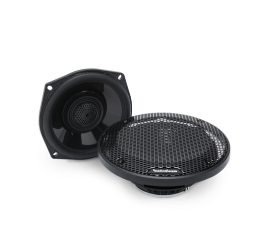 Rockford Fosgate 1998-2013 Harley davidson Motorcycle 5.25in Full Range Tour-Pak Speakers