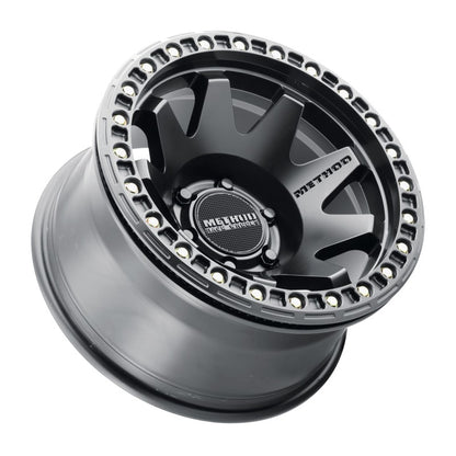 Method MR108 17x9 -44mm Offset 6x5.5 106.25mm CB Matte Black w/BH-H24125-38 Wheel