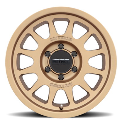 Method MR703 17x8.5 0mm Offset 6x5.5 106.25mm CB Method Bronze Wheel