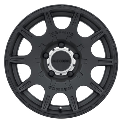 Method MR308 Roost 18x9 +18mm Offset 5x150 110.5mm CB Matte Black Wheel