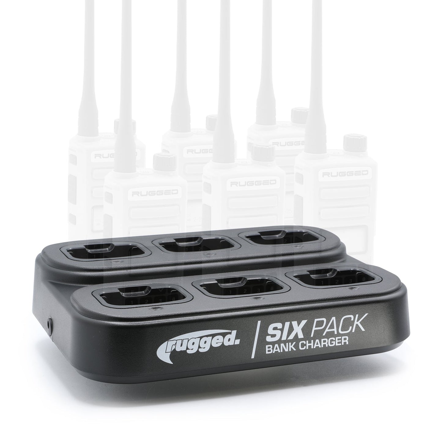 6-Pack Bank Charger for Handheld Radios - RDH16