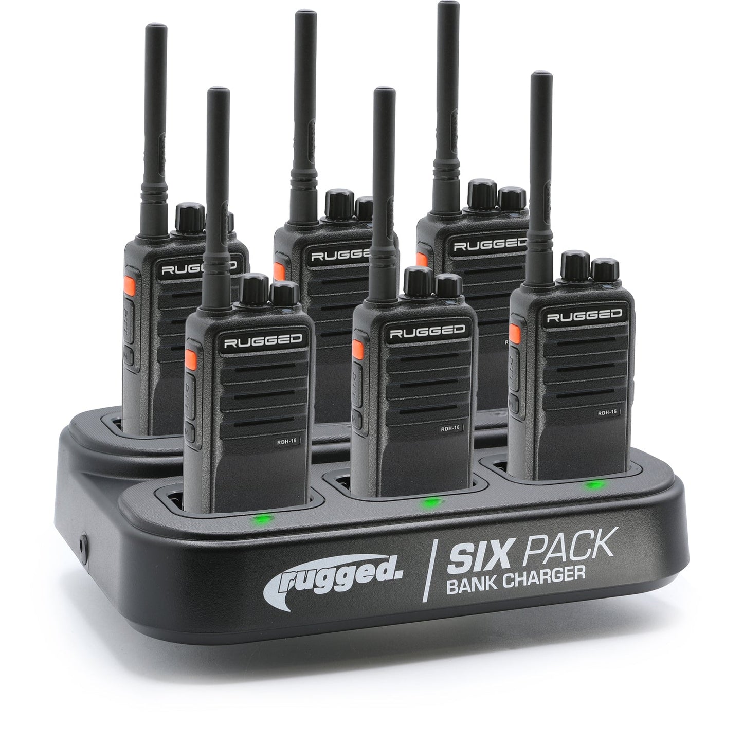 6 PACK - Choose Your Business Band Two Way Handheld Radio - V3