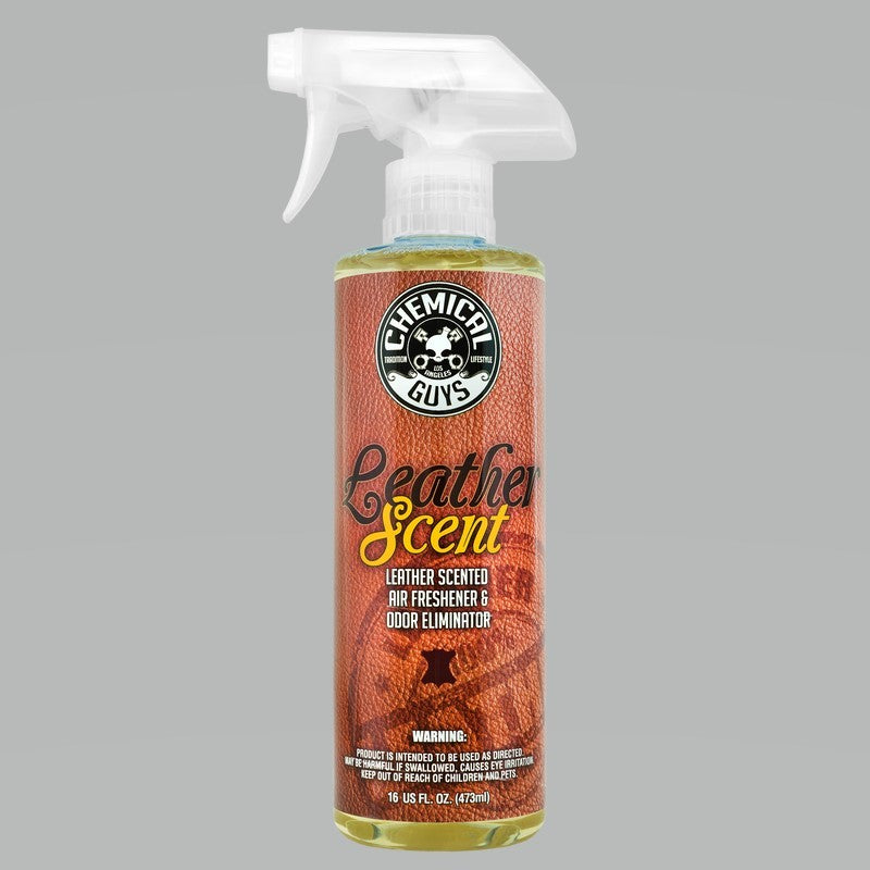 Chemical Guys Leather Scent Air Freshener & Odor Eliminator - 16oz