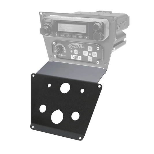 Lower Accessory Panel for Polaris RZR PRO XP RZR Turbo R and RZR PRO R Dash Mount Radio and Intercom - Scosche M8RIX