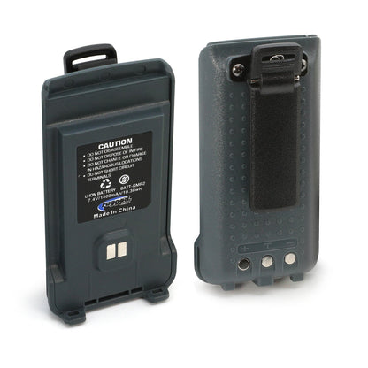 GMR2 Replacement Battery with 12v Charge Port and Belt Clip - Safety Yellow