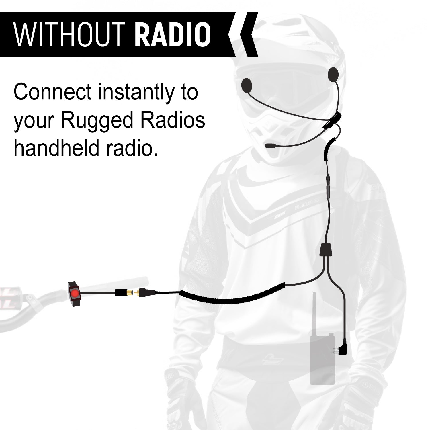 CONNECT BT2 Bluetooth Moto Kit with Radio - Without Radio