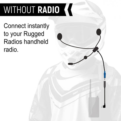ENDURO Moto Kit -  Includes Helmet Kit and Compact Harness Cable - R1