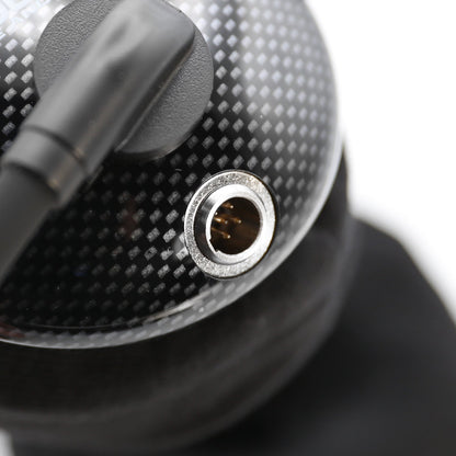 FHS Over-The-Head Fire Safety Industrial Headset - With Mic On/Off Button / For David Clark / Sigtronics / Avcomm
