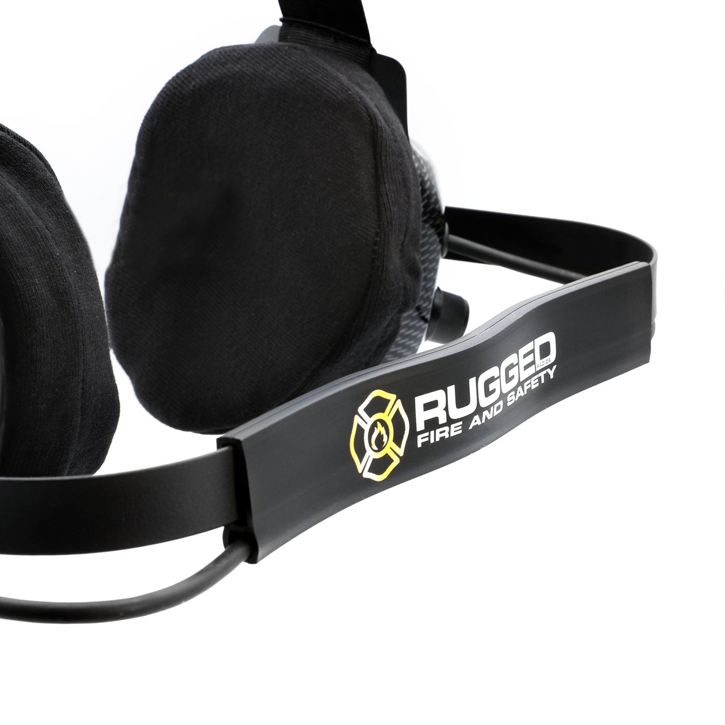 FHS Behind-The-Head Fire Safety Industrial Headset - No Buttons / No Cable