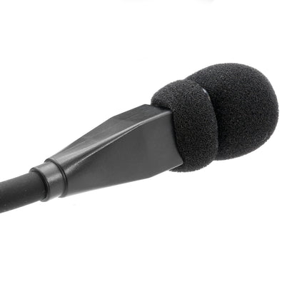 FHS Behind-The-Head Fire Safety Industrial Headset - With PTT Button / For Rugged / Firecom