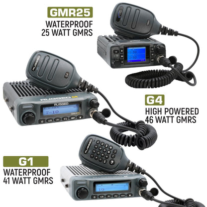 Toyota Tundra Two-Way GMRS Mobile Radio Kit - Rambler G4