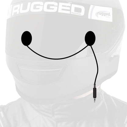 In-Helmet Speakers with 3.5mm Plug - Mono / Standard