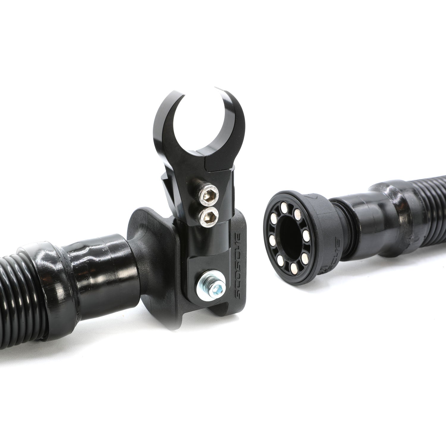 MAC-XC Magnetic Quick-Release for Helmet Air Pumper - with 1.75  Bar Mount