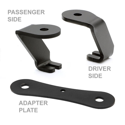 A-Pillar Antenna Mount Ford F-Series Chevy GMC Silverado Dodge Ram - Passenger Side