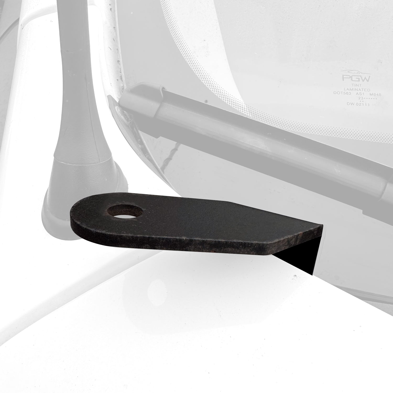A-Pillar Antenna Mount for Ford Transit Vans - Driver Side