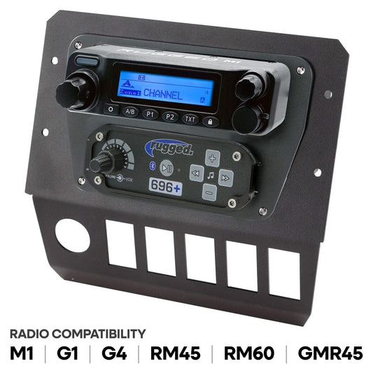 Polaris General Multi Mount Kit for Radio and Intercom - Icom F5021