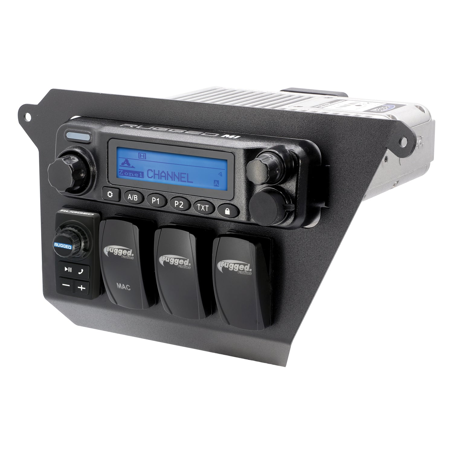 Honda Pioneer Complete Communication Kit with Bluetooth Intercom and 2-Way Radio - STX Stereo Remote Head Intercom / G1 GMRS