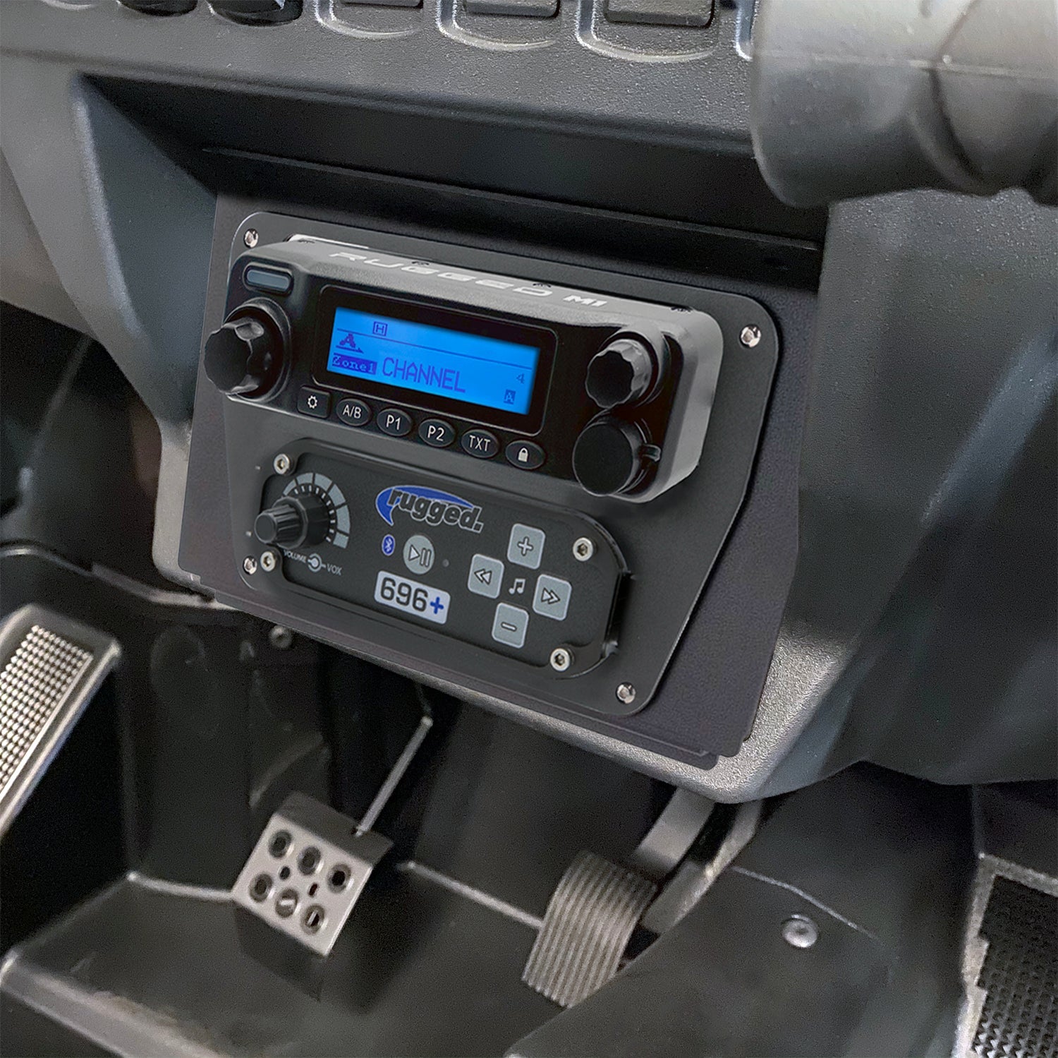 Polaris XP1 Mount Kit for Rugged Radios and Intercom - Rugged GMR25
