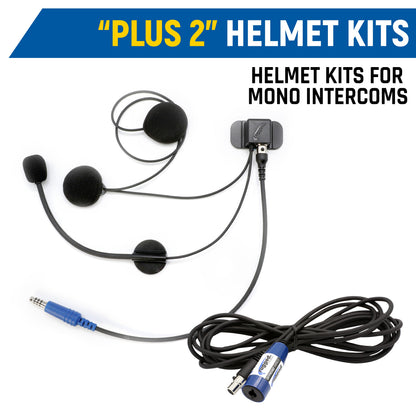 Rear Seat Expansion Kit with Helmet Kits or Headsets - STX Stereo / Helmet Kit