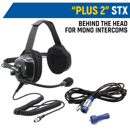 Rear Seat Expansion Kit with Helmet Kits or Headsets - STX Stereo / Ultimate Headset - Behind the Head