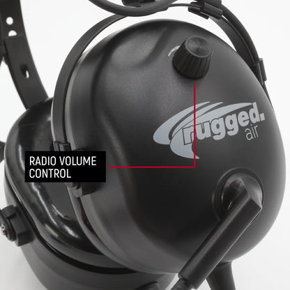 Rugged Air RA210-BT Bluetooth General Aviation Headset