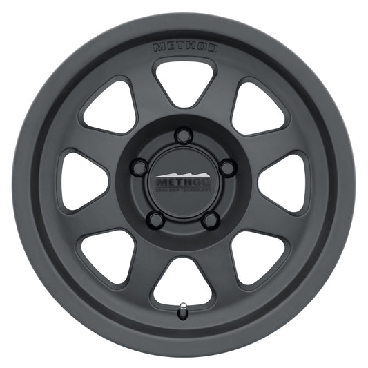 Method MR701 17x9 -12mm Offset 5x5 71.5mm CB Matte Black Wheel