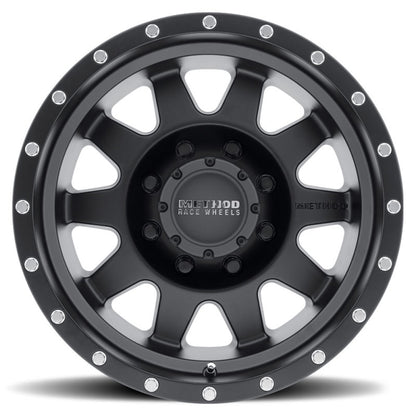 Method MR301 The Standard 17x9 -12mm Offset 8x170 130.81mm CB Matte Black Wheel