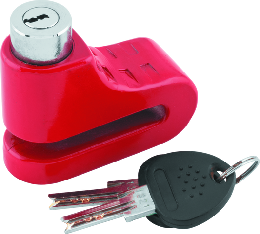 Bully Lock Disc Lock 5.5mm - Red