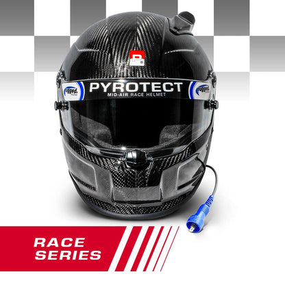 Pyrotect RACE Pro Airflow Mid Forced Air 3K Carbon SA2020 Wired OFFROAD - XX-Large