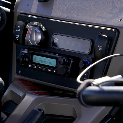 2024 Yamaha YXZ 1000R Complete Communication Kit with Bluetooth Intercom and 2-Way Radio - STX Stereo Remote Head / G1 GMRS