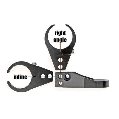 Antenna Bar Mount for Horizontal Bar - Antenna Mount Only (No Bar Mount)