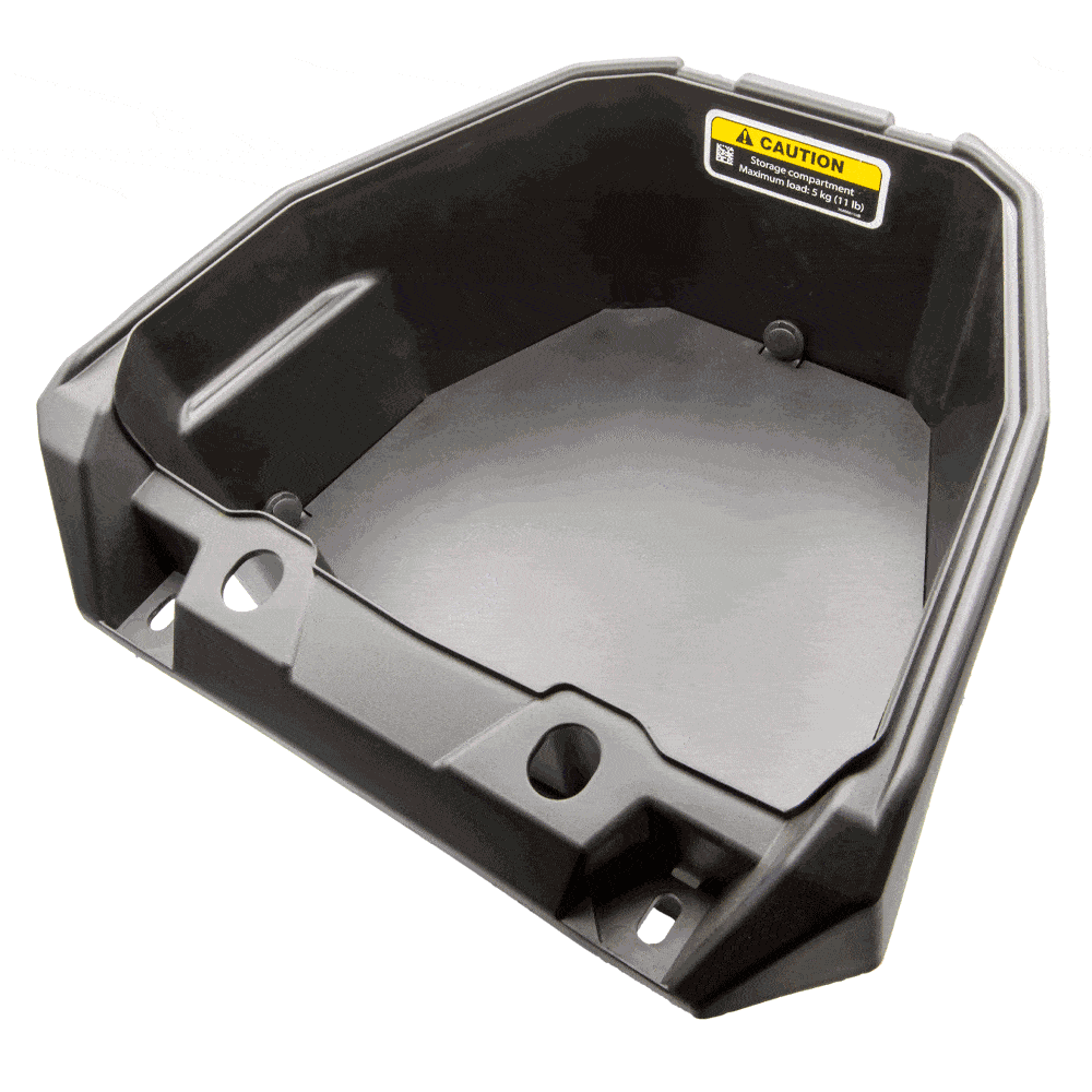 Can-Am Commander and Maverick - Glove Box Multi-Mount Kit for Rugged UTV Radios and Intercoms - Rugged M1/G1/G4/RM45/RM60/GMR45 with Switch Holes