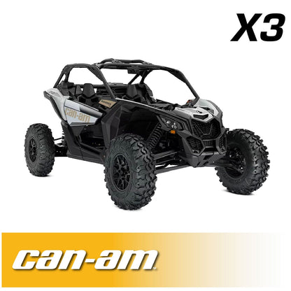 Can-Am Maverick X3 Complete Communication Kit with Bluetooth Intercom and 2-Way Radio - STX Stereo / G1 GMRS / Dash Mount