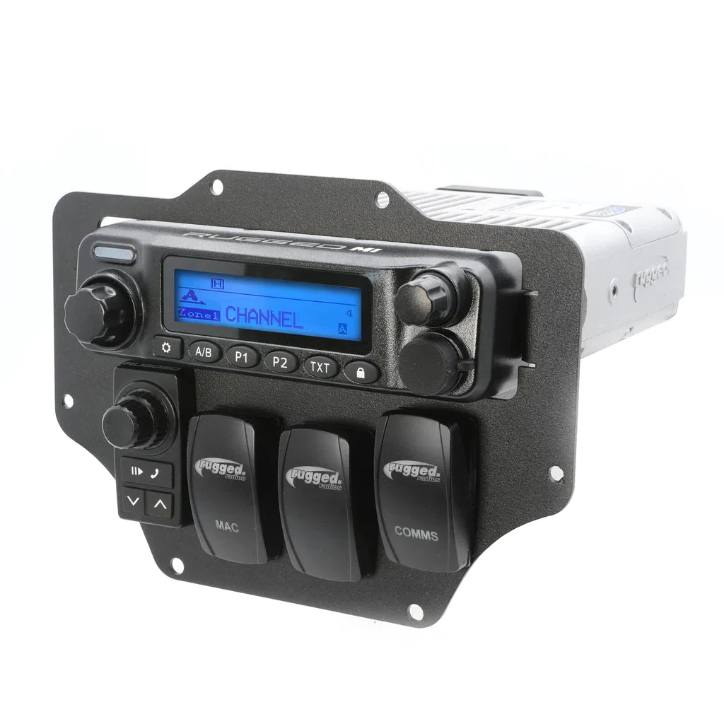 Honda Talon Complete Communication Kit with Bluetooth Intercom and 2-Way Radio - 696 PLUS Remote Head / M1 VHF Business Band
