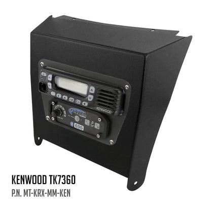 Kawasaki KRX Multi-Mount Kit for Rugged Mobile Radios and Intercom - Rugged GMR25