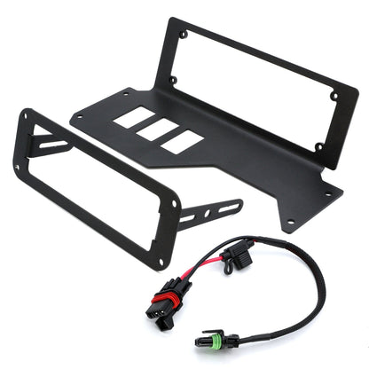 Polaris Xpedition - Radio and Remote Head Intercom Mount Kit - For Radio Only