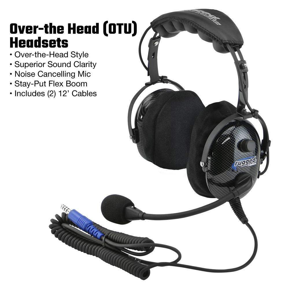 Single Seat Kit with Digital Radio - Over-the-Head H22 Ultimate Headset