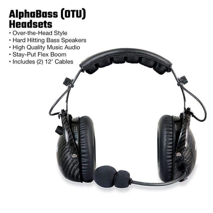 Single Seat Kit with Digital Radio - Behind-the-Head H42 Ultimate Headset