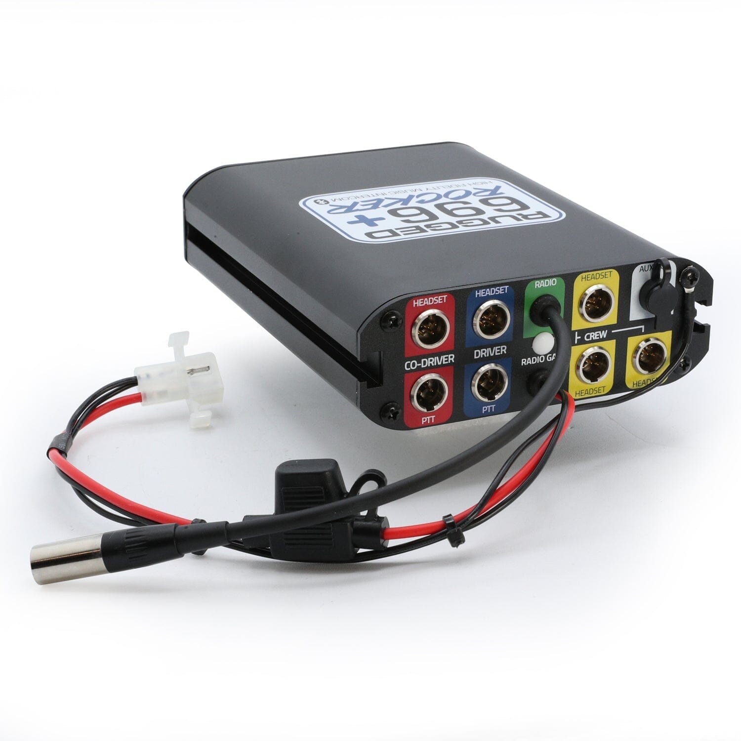 STX STEREO Remote Head Complete Master Communication Kit with Intercom and 2-Way Radio - M1 VHF Business Band