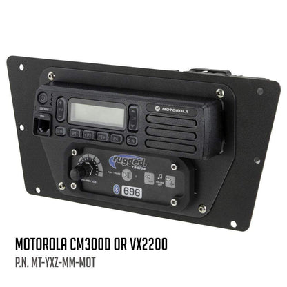 Yamaha YXZ Multi-Mount - Motorola CM300D and Motorola/Vertex VX2200